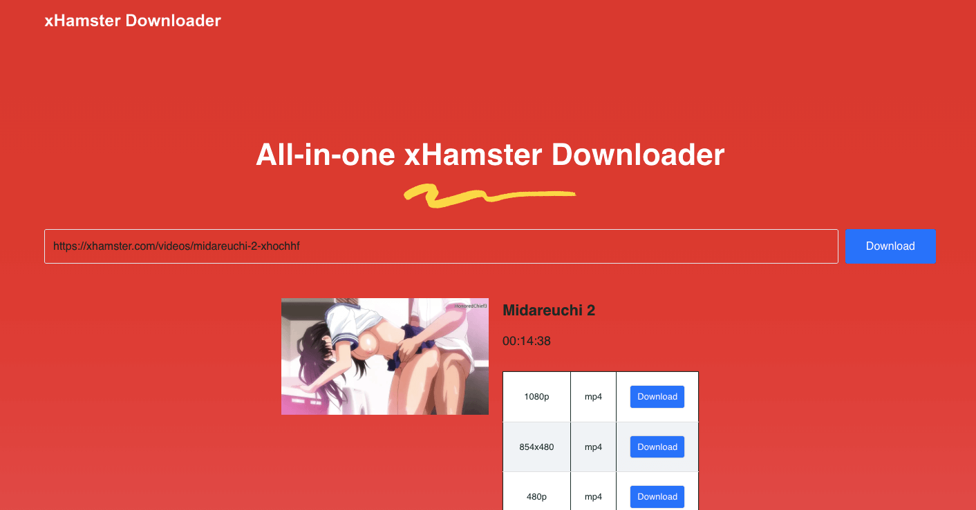 download xHamster video online